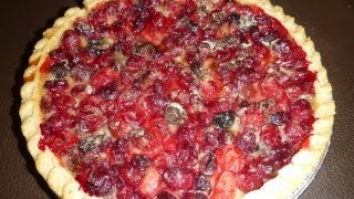 Easy Dessert Recipes  Cranberry Pie Recipe [upl. by Ligetti]