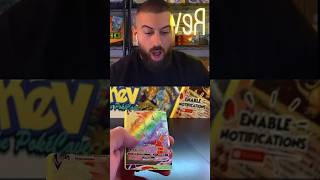 PokeRev pulls rarest miscut error card 0000001 pokemon pokemoncards pokémontcg [upl. by Yrovi52]