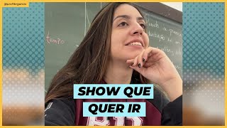 Hoje a chamada é de SHOW QUE QUER IR [upl. by Otreblon]