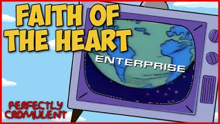 Star Trek Enterprise Theme but made with Simpsons clips [upl. by Ariom]