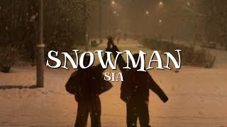 Sia  Snowman⛄ [upl. by Eey]