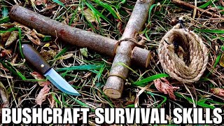 Learn 10 Advanced Bushcraft amp Survival Skills [upl. by Jeffers]