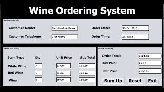 How to Create Ordering Systems in Java NetBeans  Tutorial 1 [upl. by Aldos855]