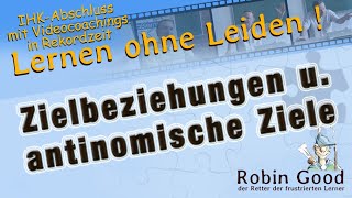 Zielbeziehungen und antinomische Ziele [upl. by Odlaner]