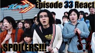 Hundred Vs The Kamen RiderGotchard 33 First Reaction [upl. by Natrav]