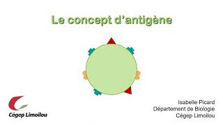 Le concept dantigène [upl. by Fanchette]