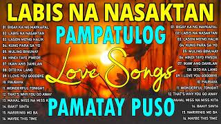 Top TRENDING TAGALOG LOVE SONG NONSTOP  Pampatulog Pamatay Puso [upl. by Ymmor]