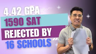 442 GPA 1590 SAT Denied from 16 Colleges [upl. by Aenehs]