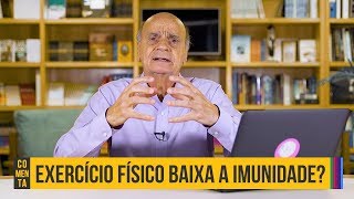 É verdade que atividade física baixa a imunidade  Drauzio Comenta 89 [upl. by Asilej]