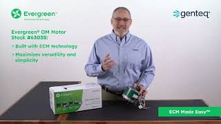 The New Genteq® Evergreen® OM Motor Makes ECM Easier [upl. by Eseerehc340]