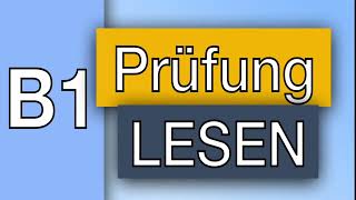 DTZ Prüfung Lesengast Lesen B1 PrüfungJuni 2023 I German Test For immigrantengasttelcb1 [upl. by Nnylatsyrc]