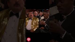 Guillermo provides everyone with a drink at the Oscars including his quotwifequot Charlize Theron [upl. by Giorgi]