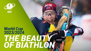 World Cup 2324 The Beauty of Biathlon [upl. by Yrakcaz]