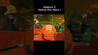 Splatoon 3 Gameplay Salmon Run Wave 1 Part 2 kiddiezone splatoon3 [upl. by Neerol]