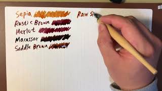 Diamine Brown series [upl. by Eiaj]