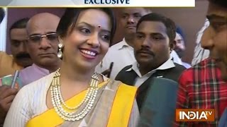 His hard work pays him says Davendra Fadnavis wife Amruta [upl. by Edrahc187]