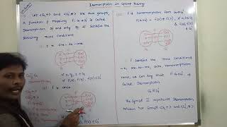 GROUP ISOMORPHISM  ISOMORPHISM IN GROUP THEORY  ISOMORPHISM BETWEEN GROUPS  GROUP THEORY  DMS [upl. by Anael]