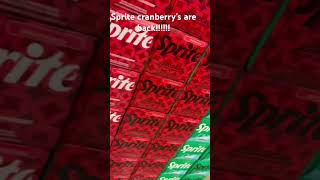 Sprite cranberry’s are back sprite cranberry cristmas [upl. by Livesay918]