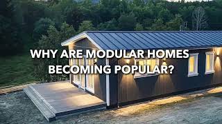 How Modular Homes Appeared And Why Are Modular Homes Becoming Popular [upl. by Perni]