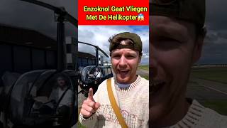 Enzoknol Gaat Vliegen Met De Helikopter😱 shorts enzoknol [upl. by Crofton]