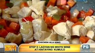 Unang Hirit Kitchen Hirit Hari sa Sarap na Chicken ala King [upl. by Dodge916]