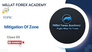 Mitigation Of Zone  Class 05  Smart Money Concept  Millat Forex Academy [upl. by Enyaj]