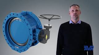 Double eccentric butterfly valve [upl. by Ange]