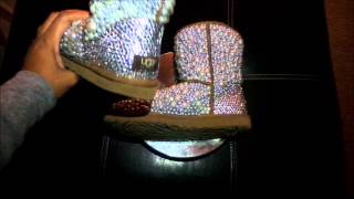 Pearl and Crystal Ugg Boot Transformation [upl. by Akenn]