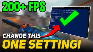 Change this ONE SETTING Now to Boost FPS in ALL GAMES  Lower Input Delay 2024 [upl. by Eceirtal213]