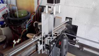 cnc arduinoramps 14repetier 2°essai [upl. by Rutter]