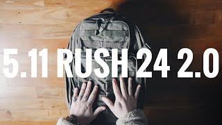 511 Rush 24 20 Overview Comparison to old version EPIC Doitall backpack [upl. by Alva]