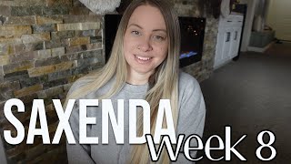 SAXENDA WEEK 8 UPDATE  SAXENDA WEIGHT LOSS BEFORE AND AFTER REVIEW [upl. by Rennat]