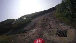 Green laning Derbyshire Beeley Moor Chatsworth [upl. by Melise]