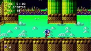 Sonic CD Quartz Quadrant Zone 1 Good Future Walkthrough 1080 HD [upl. by Eseeryt]