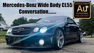 Wide Body Mercedes CL55 Discussion amp Drive [upl. by Armyn]