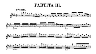 Bach Violin Partita No 3 in E major BWV 1006 Hadelich [upl. by Garlinda]