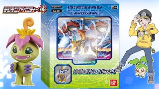 Digimon Card Game Adventure Box Unboxing and Review [upl. by Berny]