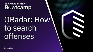 QRadar How to search offenses [upl. by Aisyla]