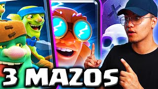 Top 3 Mejores Mazos Clash Royale 2024 [upl. by Ellitnahc]