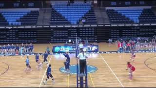 Tahnee Yazzie 6 Monument Valley Lady Mustangs Volleyball Highlights vs Window Rock Lady Scouts [upl. by Calore]