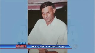 Homem dado como morto volta a respirar na funerária [upl. by Hump]