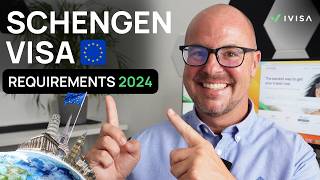 Schengen Visa Requirements 2024  Costs and How to Apply [upl. by Ennirak]