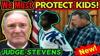 We Have to PROTECT CHILDREN Judge Stevens Predator Uploads CP of Grand Kids amp Judge Has NO MERCY [upl. by Llebpmac34]