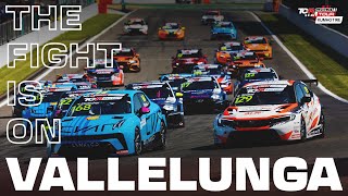 The fight is on  Vallelunga  2023 Kumho TCR World Tour [upl. by Lelia]