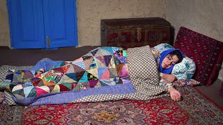 Routine Rural Life in a Village in Northern IRAN  Making Kachi on a Rainy Day [upl. by Daley]