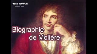 biographie de molière  tronc commun [upl. by Ahsilrak727]