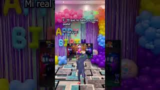 Mi real y yo jugando Just Dance [upl. by Neyrb]