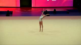 ATAMANOV Daria ISR  2023 Rhythmic Worlds Qualifications BA Individual [upl. by Suivart]