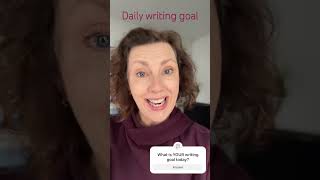 Make Novel writing daily goals authortube writinganovel [upl. by Rozina]