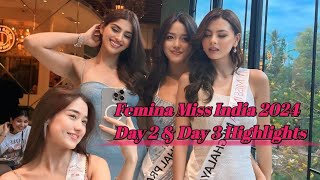 Femina Miss India 2024  Highlights of Day 2 and Day 3 [upl. by Willy]